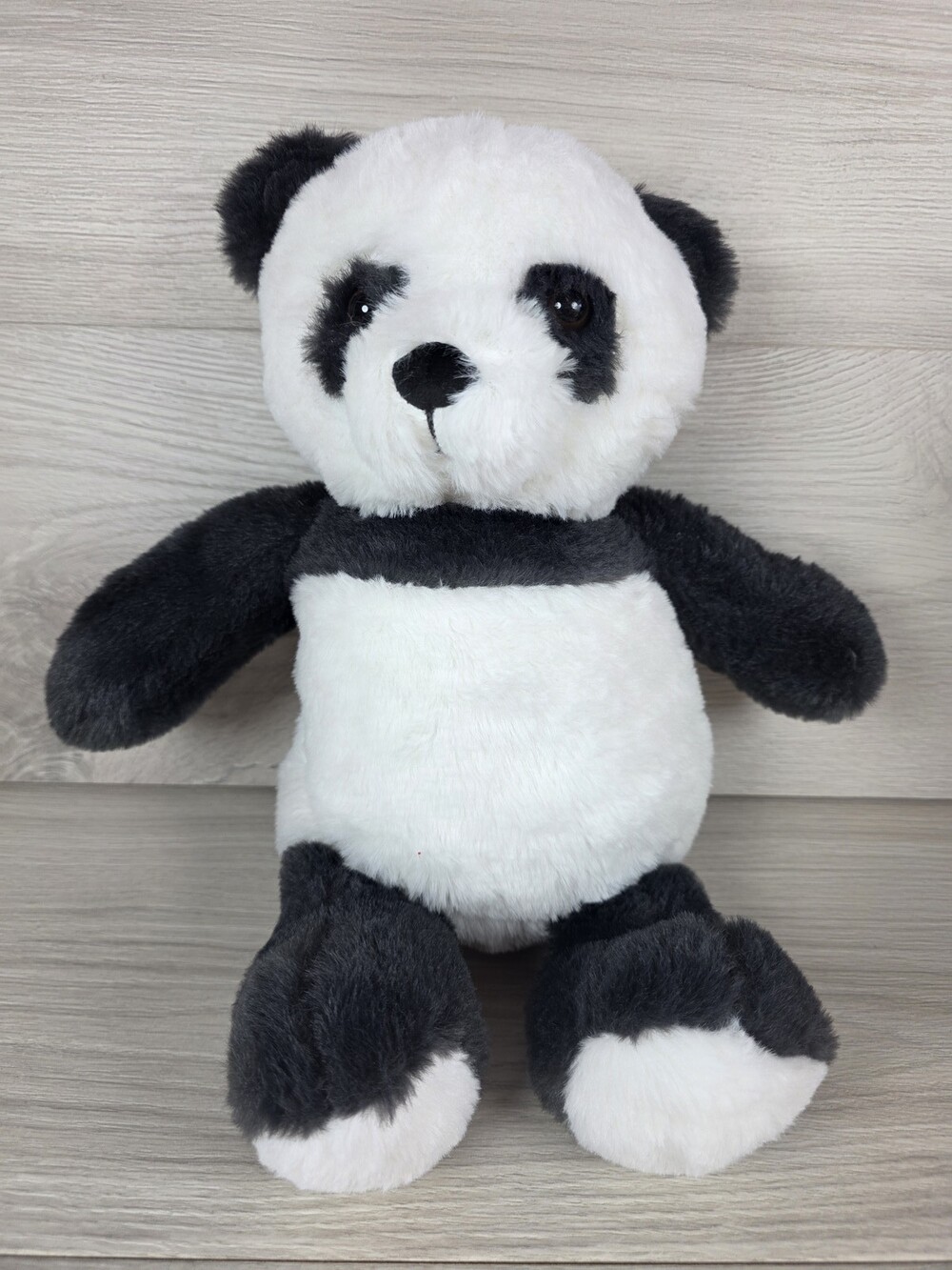 Aroma Home Plush Panda Bear 12" Black White SU57